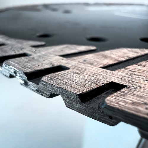 BORMANN Pro diamantový pílový kotúč TROJUHOLNÍK TURBO Φ115x2,0x22,2 mm, segment 8 mm (BHT2070)