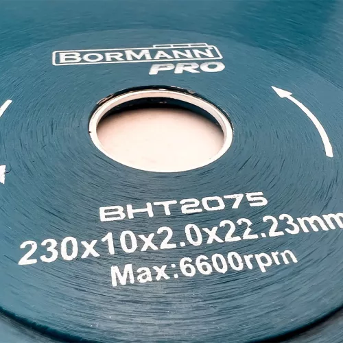 BORMANN Pro DIAMANTOVÝ PILOVÝ DISK WAVE TURBO Φ230x2,0x22,2mm 10mm (BHT2075)