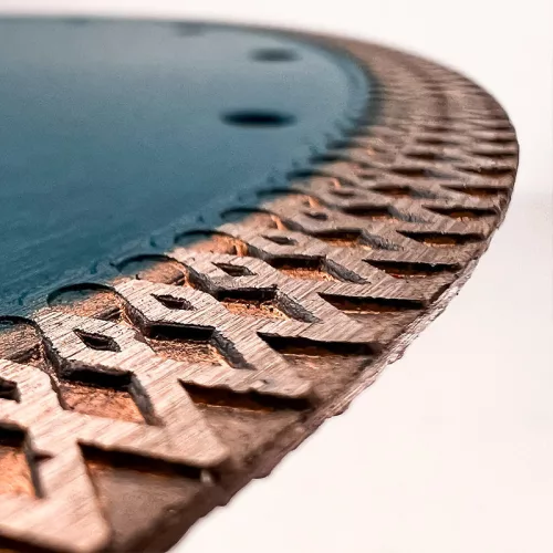 BORMANN Pro DIAMANTOVÝ PILOVÝ DISK WAVE TURBO Φ230x2,0x22,2mm 10mm (BHT2075)