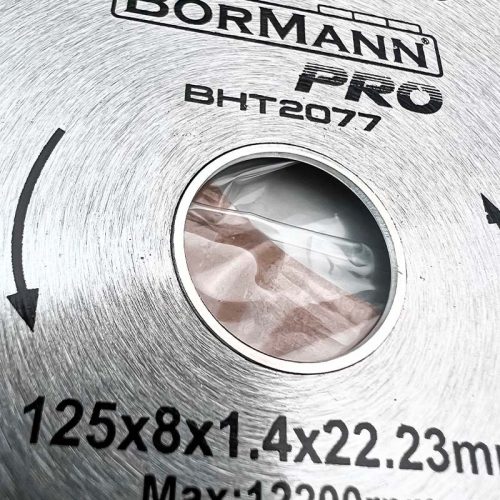 BORMANN Pro  Diamantový kotúč EXTRA ČISTÝ REZ Φ125x1,4x22,2mm 8mm  (BHT2077)