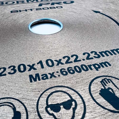 BORMANN Pro diamantový pílový kotúč SLANT TURBO Φ230x2,0x22,2 mm, segment 10 mm (BHT2080)