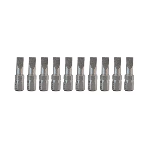 BORMANN Pro Súprava 10-dielna skrutkovacích bitov 0,8x5,5 25 mm, 10 ks  (BHT3504)