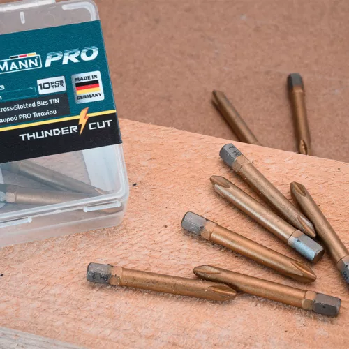 BORMANN Pro BHT3513 krížový vrták PRO TITANIUM PH2 50 mm 10 ks (BHT3513)