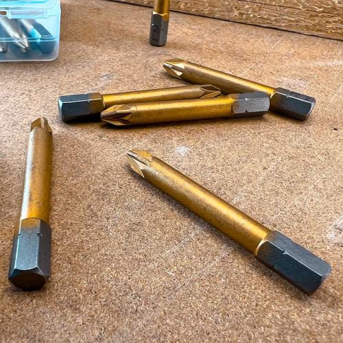 BORMANN Pro PZ BITY KRÍŽOVÉ 50mm DLHÉ TiN 1/4' C6,3 10 ks (BHT3525)