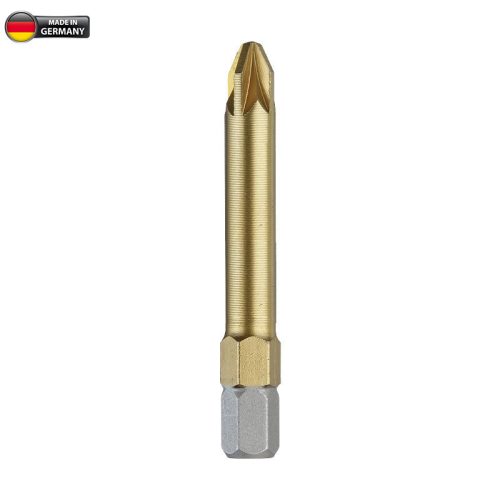 BORMANN Pro PZ BIT KRÍŽOVY 50mm DLHÉ TiN 1/4' C6,3 10 ks (BHT3526)