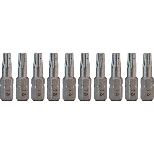 BORMANN Pro Torx Pro bity 25x25mm 10ks   (BHT3531)