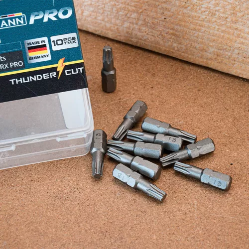 BORMANN Pro Torx Pro bity 25x25mm 10ks   (BHT3531)