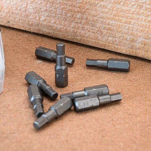 BORMANN Pro – Imbusové bity SW 4 × 25 mm, 10 ks  (BHT3538)