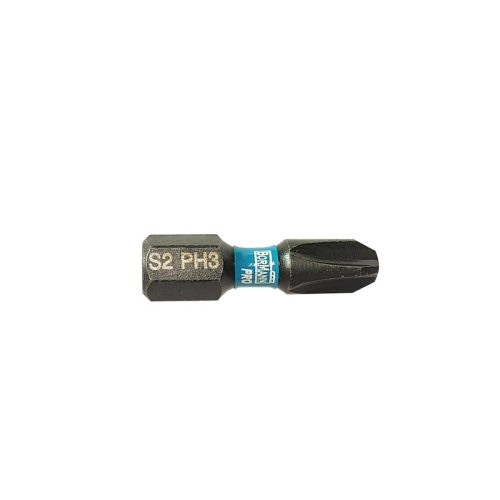 BORMANN Pro PHILIPS NÁRAZOVÝ BIT S2 X-PRO PH3x25mm 2ks (BHT3604-2)