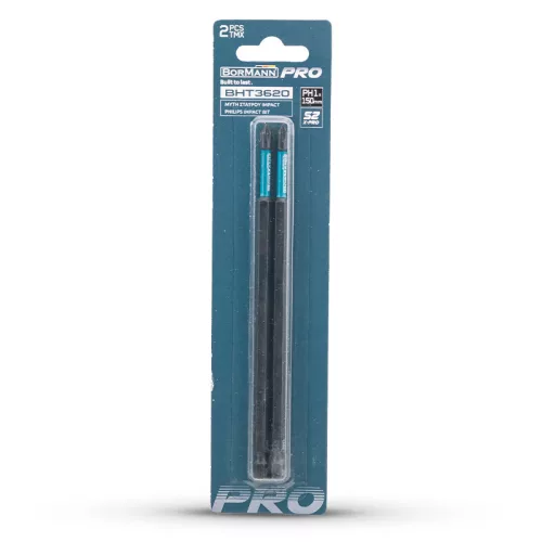 BORMANN Pro Skrutkovací bit  PHILIPS S2 X-PRO PH1x150mm 2ks (BHT3620-2)