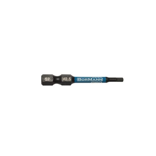 BORMANN Pro ŠESŤHRANOVÝ NÁRAZOVÝ BIT S2 X-PRO H2,5x50mm 2ks (BHT3682-2)