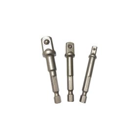   BORMANN Pro Sada adaptérov do napájacej zásuvky 3ks (1/4''-3/8''x65 mm, 1/2''x73 mm) (BHT3730)
