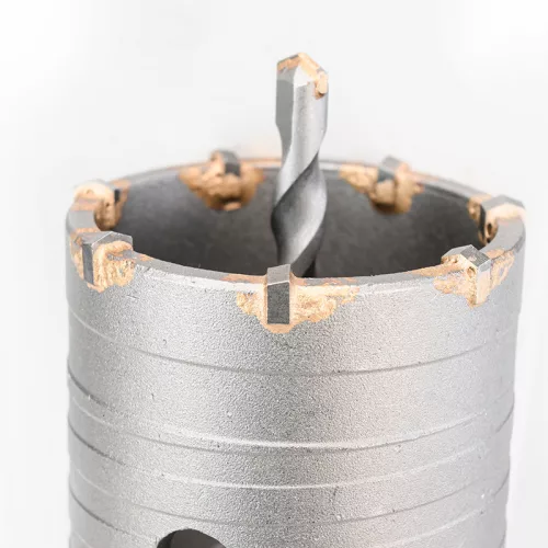 BORMANN Pro JADROVÉ KORUNKOVY VRTÁK S ADAPTÉROM SDS-PLUS M22x110 Φ70mm (BHT4076)