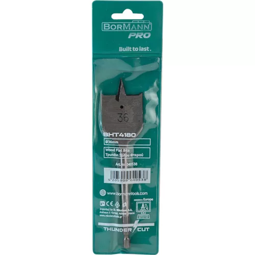 BORMANN Pro PLOCHY VRTAK  NA DREVO Φ36 mm (BHT4180)