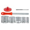 BORMANN Pro  , Sada karbidových stavebných jadrových vrtákov, 8 ks, 33 – 83 mm (BHT4580)