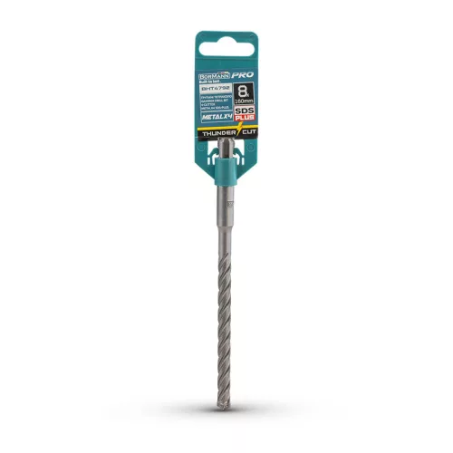 BORMANN Pro Vrták METALX4 SDS-PLUS štvorzubý  8x160mm (BHT4792)