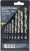 BORMANN Pro Súprava vrtákov, 10 ks, 1–10 mm  (BHT4820)