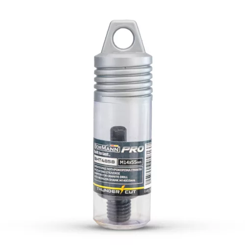 BORMANN Pro ADAPTÉR PRE VŔTAČKU ŽULY M14x55mm SO ŠESTIHRANNÝM DRŽIKOM (BHT4858)