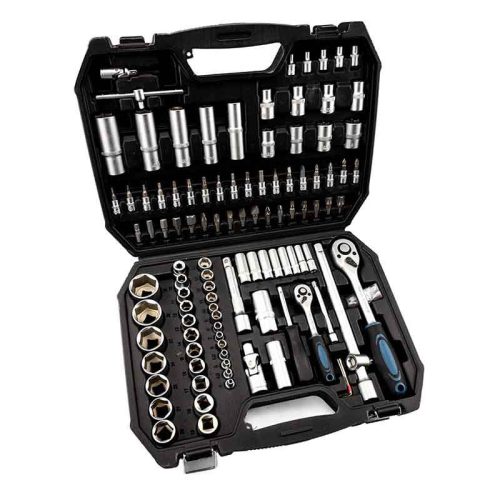 BORMANN Pro SADA ZÁSUVKOV S KĽÚČOM 1/2 & 1/4" 110KS (BHT5180)