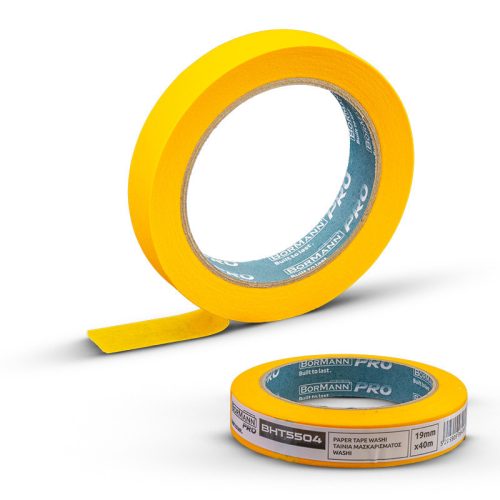 BORMANN Pro PAPIEROVÁ PÁSKA UMÝVANÁ 19mm X 40m 5 KS (BHT5504)