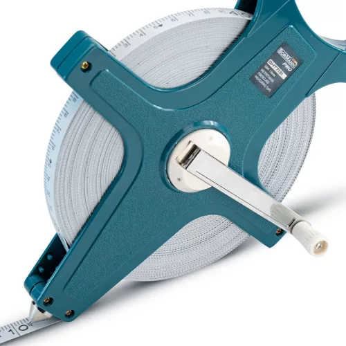 BORMANN Pro BHT7131 – Sklolaminátový merací pás, 50 m × 13 mm. (BHT7131)