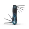 BORMANN Pro 8-dielna sada skladacích kľúčov TORX, otvor, T9-T40  (s otvorom) (BHT7258)