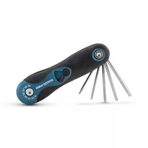 BORMANN Pro 8-dielna sada skladacích kľúčov TORX, otvor, T9-T40  (s otvorom) (BHT7258)