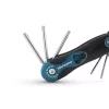 BORMANN Pro 8-dielna sada skladacích kľúčov TORX, otvor, T9-T40  (s otvorom) (BHT7258)