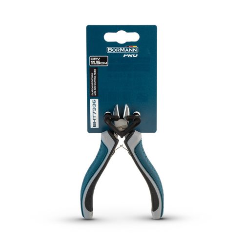 BORMANN Pro Mini bočné kliešte, dvojitý pružinový list   11,5cm (BHT7336)