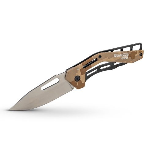 BORMANN Pro SKLÁDACÍ NÔŽ  S NEREZOVOU RUKOVÄŤOU , 19,4 cm (BHT7590)