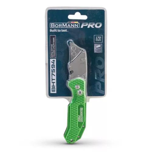BORMANN Pro SKLÁDACÍ NÔŽ  S HLINÍKOVOU RÚČKOU , 172 mm (BHT7594)