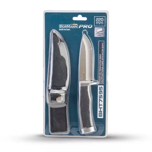 BORMANN Pro MULTIFUNKČNÝ Nôž V ČIERNEJ FARBE , 220 mm (BHT7595)