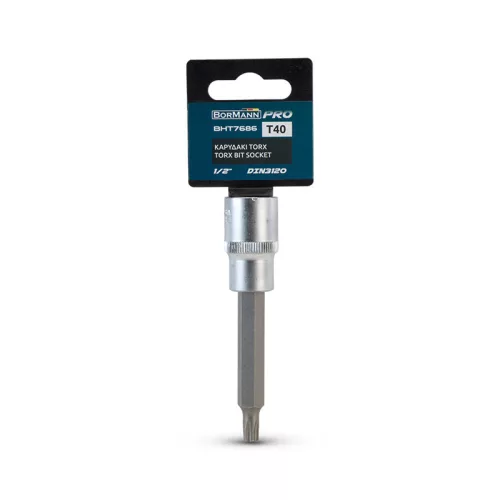 BORMANN Pro TORX Bitová hlavica 1/2", DIN 3120, T40  (BHT7686)