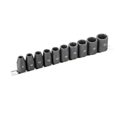 BORMANN Pro 1/2" SADA NÁRAZOV 8,10,11,1213,14,15,17,19,21mm , 10KS (BHT7703)