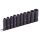 BORMANN Pro 1/2" SADA NÁRAZOVÝCH ZÁSUVKOV 8,10,11,1213,14,15,17,19,21mm, 10KS (BHT7704)