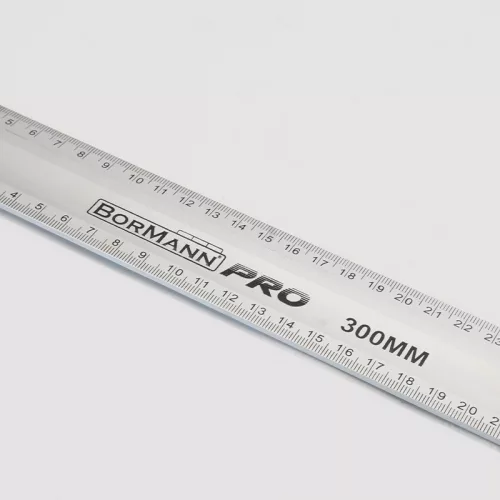 BORMANN Pro Hliníkový tesársky úhelník; s vodováhou dĺžkou ramena 50 cm (BHT7765)