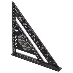   BORMANN Pro Uholník s príložníkom hliníkový  18cm (BHT7775)
