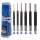 BORMANN Pro Súprava dierovačov 6 ks 1,5/2,5/4/5/6/8mm (BHT7825)