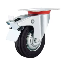   BORMANN Pro Priemyselné otočné koliesko BORMANN Pro BHT9012, 180 kg, f200 mm, s brzdou  (BHT9012)