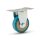 BORMANN Pro PVC koliesko Φ50, nosnosť 45 kg, doska Η70 mm 65 x 47 mm (BHT9049)
