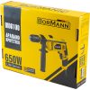 BORMANN Lite ÚDROVKA 650W, 0-2300 ot./min, KLÚČOVÝ SKRUTKOVAČ 13mm (BID6100)