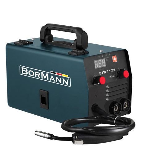 BORMANN ZVÁRACÍ STROJ MIG/MMA 120A, ΝΟ PLYN, 450gr (0,8-0,9mm) (BIW1120)