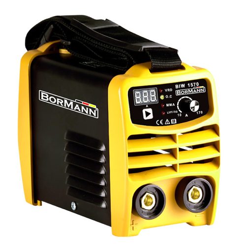 BORMANN DIY S-MINI INVERTOROVÁ ZVÁRAČKA 170Α/45%, DIGITÁLNA OBRAZOVKA, VRÁTANE KÁBLOV (BIW1570)