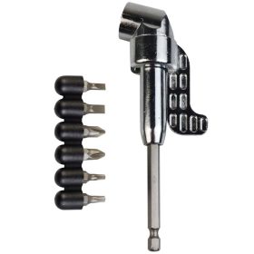   BORMANN Pro Uhlový nadstavec pre skrutkovač   1/4", s bitmi  (BKC2200)