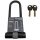 BORMANN Pro MOTOCYKEL PROTI KRÁDEŽI U LOCK, S PLASTOVÝM KRYTOM (BLK1320)