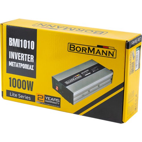 BORMANN Lite Autonabíjací menič  12V-220V 1000W S USB 2.1 (BMI1010)