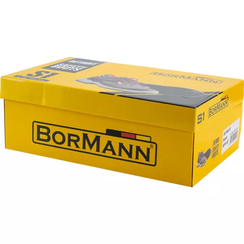 BORMANN Lite KOŽENÉ BEZPEČNOSTNÉ TOPÁNKY S1 DETROIT č. 39 (BPP102)