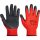 BORMANN Pro Latexové nylonové rukavice  9/L (BPP231)