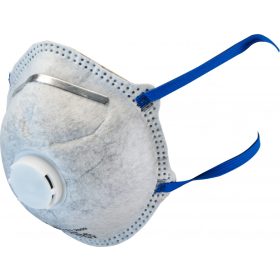   BORMANN Pro OCHRANNÁ MASKA FFP3, TVAROVANÁ DO TVARU POKÁL, S VENTILOM NA DÝCHANI A VLOŽKOU Z PENY (BPP2455-15)