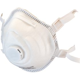   BORMANN Pro OCHRANNÁ MASKA TVAR POHÁRKY FFP3, S DÝCHACÍM VENTILOM A PENOVOU VLOŽKOU (BPP2456)